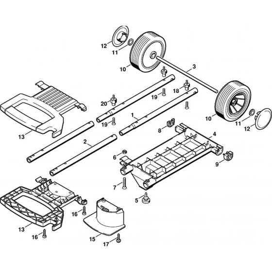 Chassis Assembly for Stihl