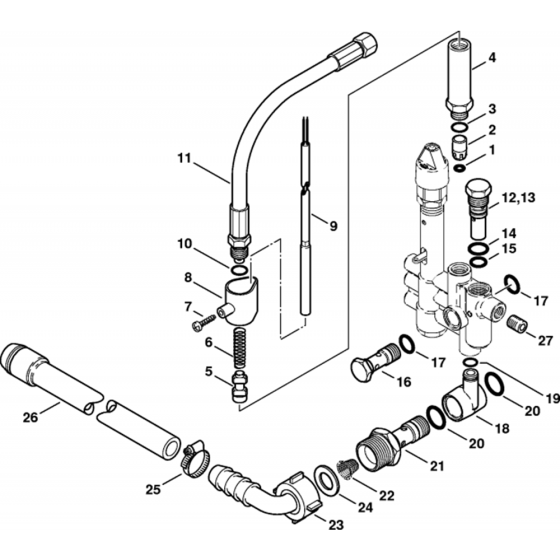 Safety Valve Assembly for Stihl
