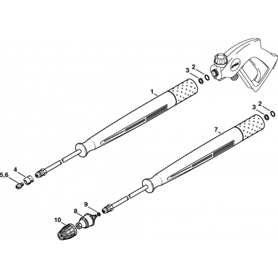 Spray Lance for Stihl RE660W