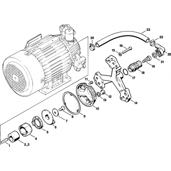 Pump Housing for Stihl RE830W