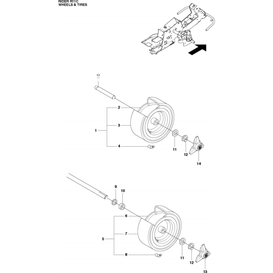 Wheels and Tyres Assembly