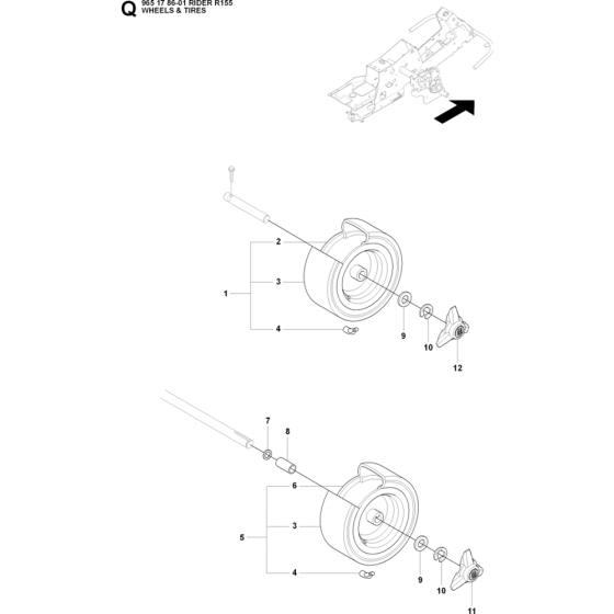 Wheels and Tyres Assembly