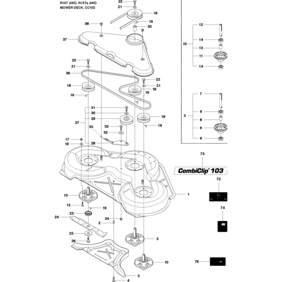 Cutting Deck Assembly