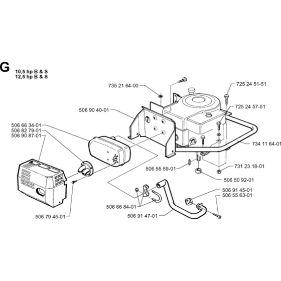 Engine Assembly for Husqvarna 850