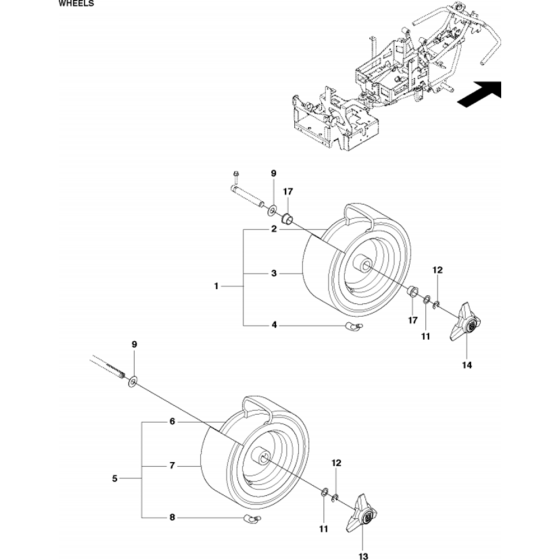 Wheels and Tires Assembly