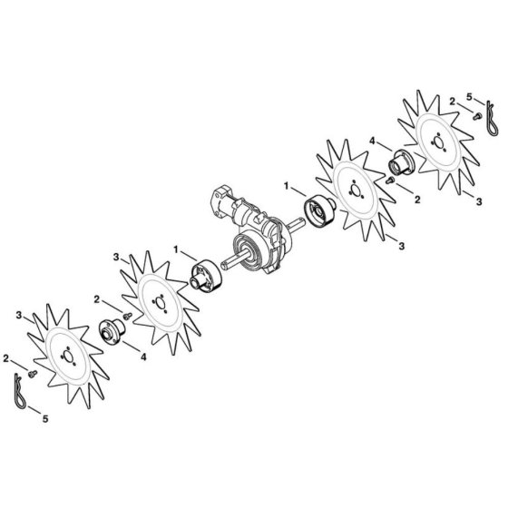 Aerator Assembly for Stihl RL-MM