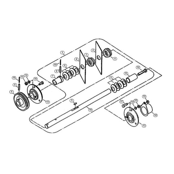 Blade Wheel Assembly for RL 455 B