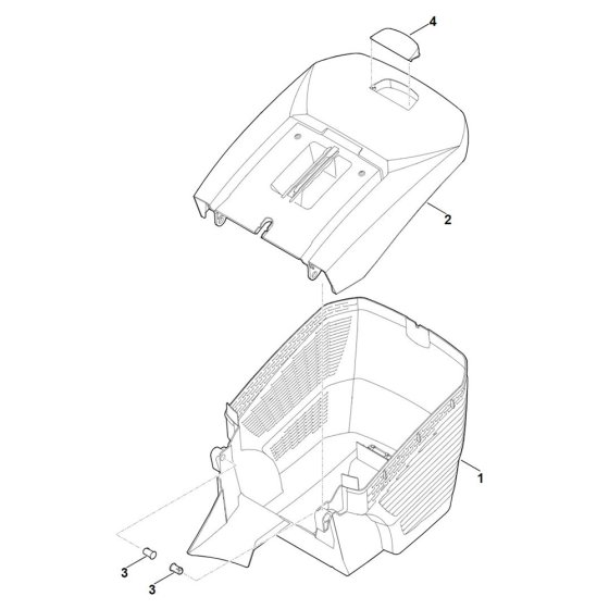 Grass Catcher Bag for Stihl Mower