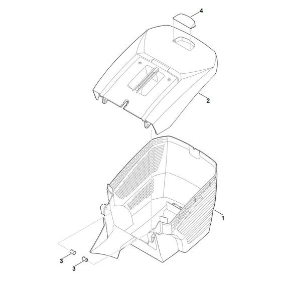 Grass Catcher Bag for Stihl Mower