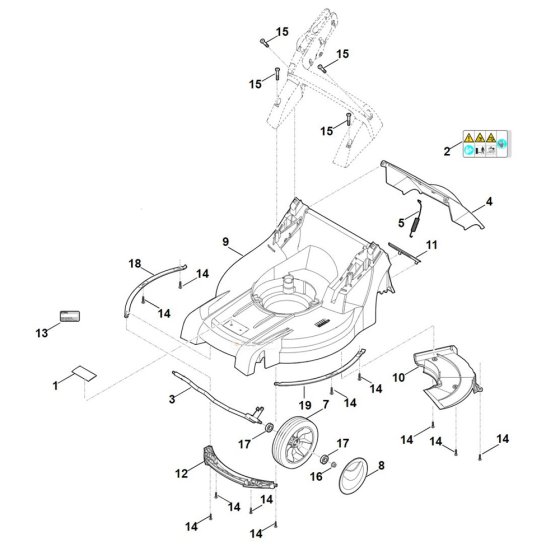 Front Axle Housing for Stihl