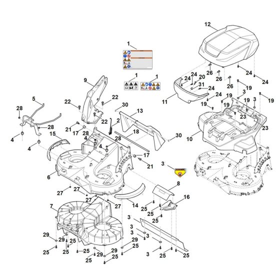 Stihl RMA 765.0 V Housing