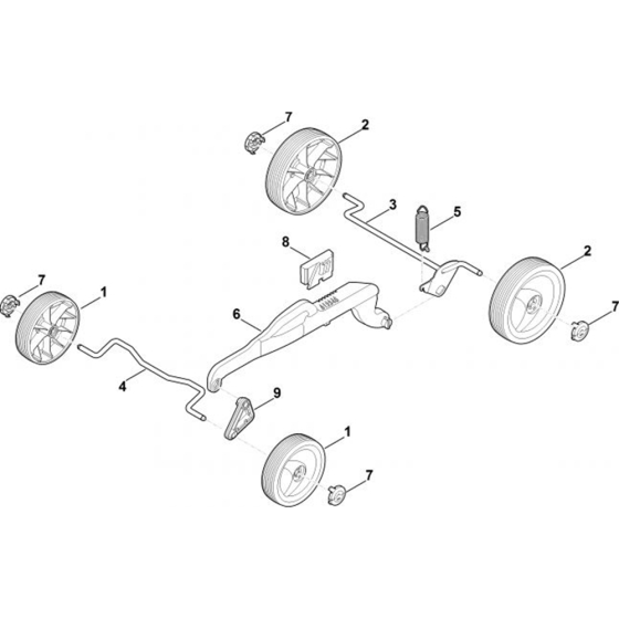 Chassis for Stihl RMA 339.0
