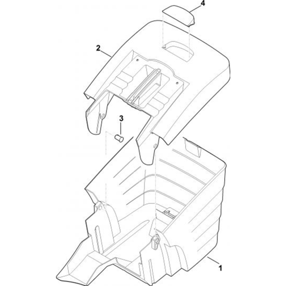 Grass Catcher Bag for Stihl RMA 339.0 C