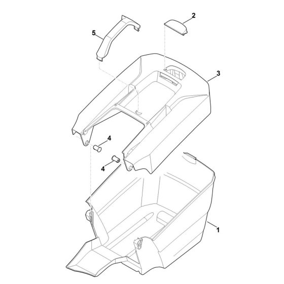 Grass Catcher for Stihl RME 235.0