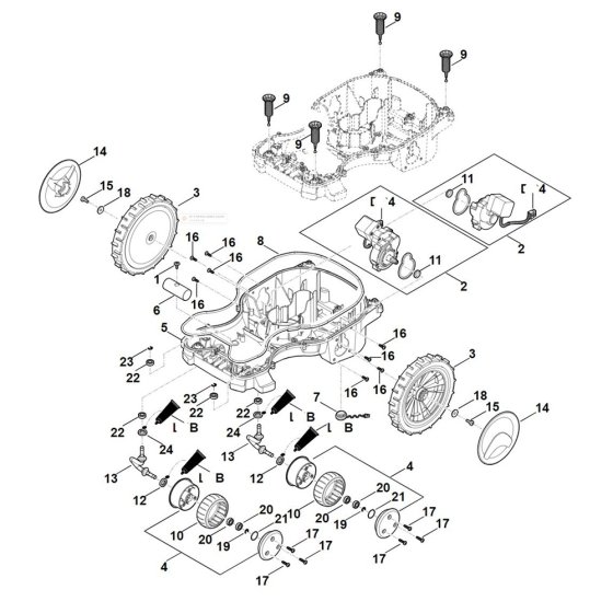 Lower Housing Chassis