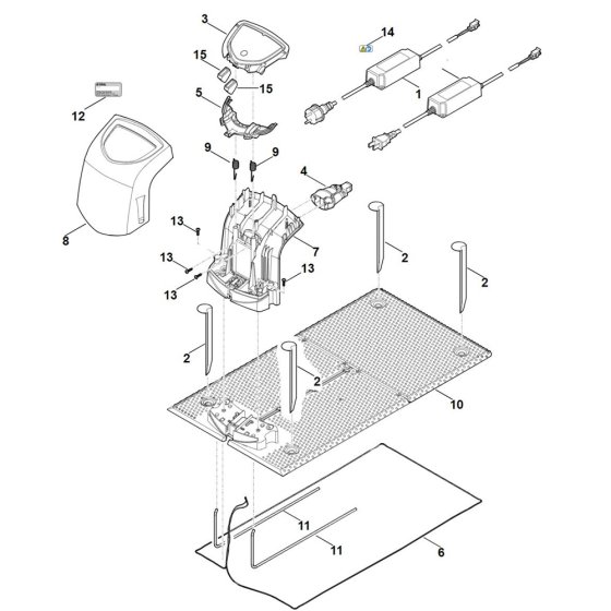 Docking Station for Stihl RMI 422.2 P