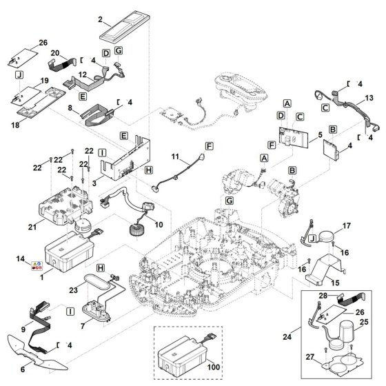 Electric Equipment for Stihl RMI 632.1 C