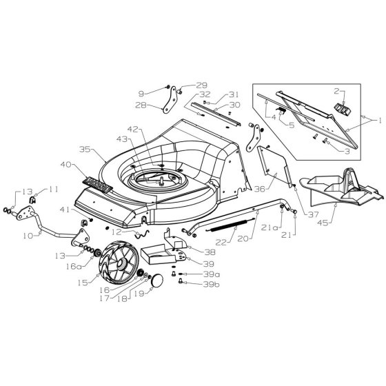 Deck Assembly for Morrison Mower