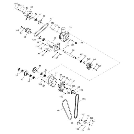Transmission Assembly for RS600