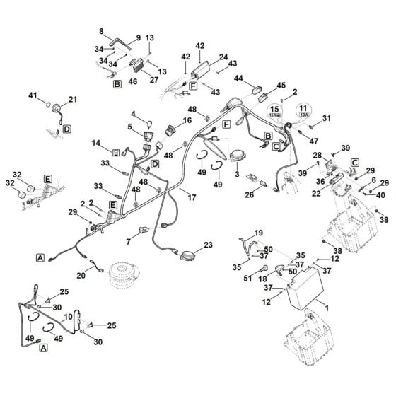 Electric Equipment for Stihl Mower
