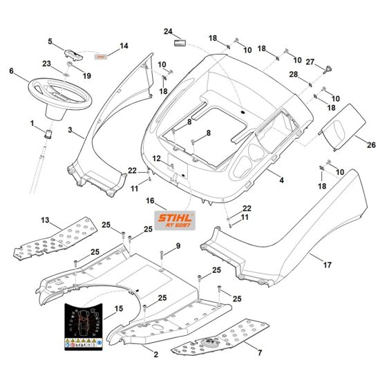 Cover for Stihl RT 5097.1
