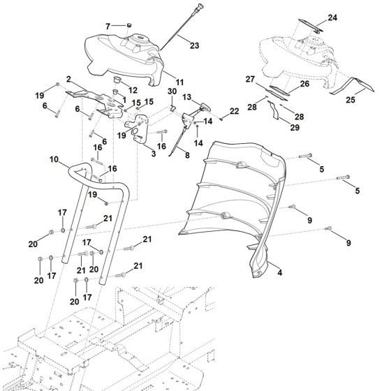 Stihl RT 6127.1 ZL Dashboard