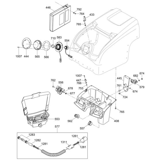 Rear Control Assembly
