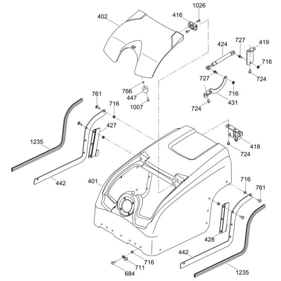 Rear Cover Assembly