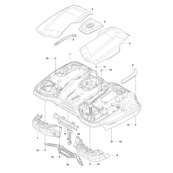 Husqvarna RZ-43L Mower Cover