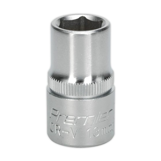 WallDrive Socket 13mm 1/2"Sq Drive Sealey Part No. S1213