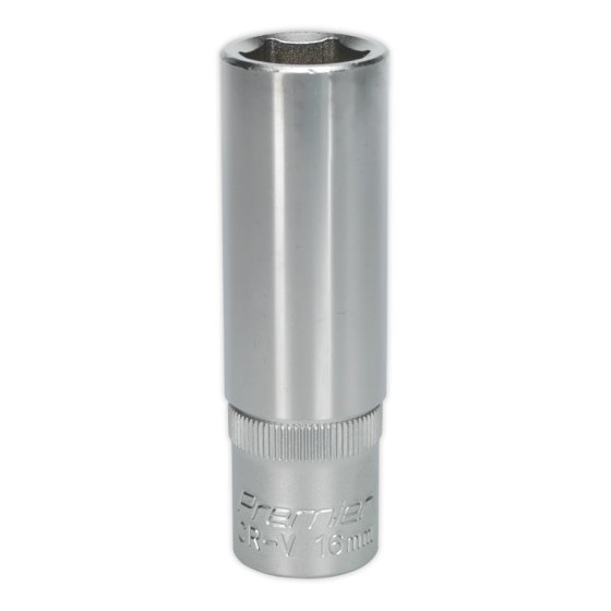 WallDrive Socket 16mm Deep 1/2"Sq Drive Sealey Part No. S1216D