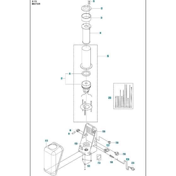 Motor Assembly for S13