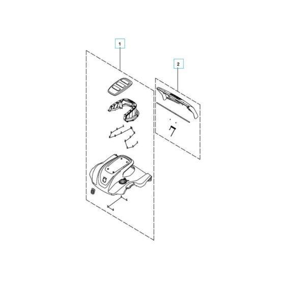 Cover Assembly for Husqvarna