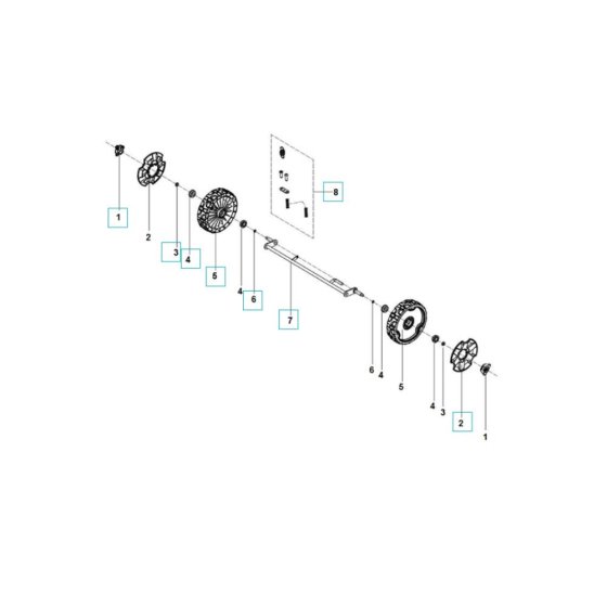 Wheel and Tyres Assembly