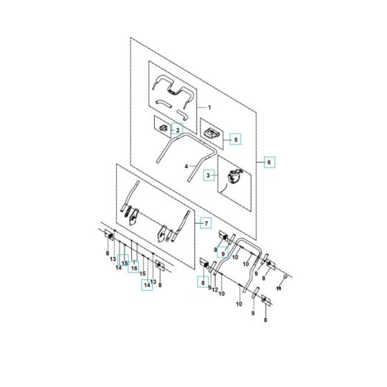 Handle, Controls Assembly
