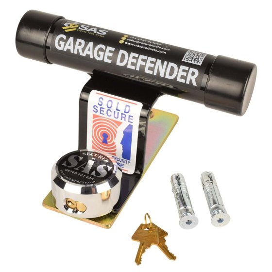 Garage Defender Master w Padlock -Bolt In