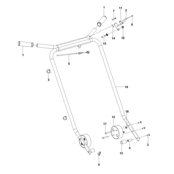 Handle Assembly for SC18A BF