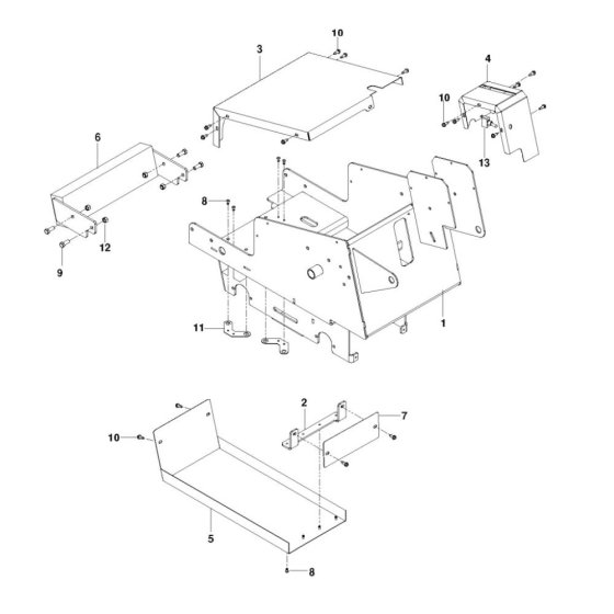 Frame Assembly for Husqvarna