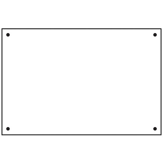 Rigid Backing Board - FMX 600 x 400mm by Scan - 4500
