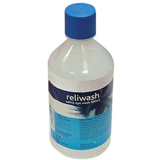 Eye Wash Station Refill 500ml for Emergency Eye Irrigation by Scan