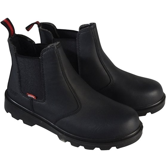Ocelot Black Safety Boots