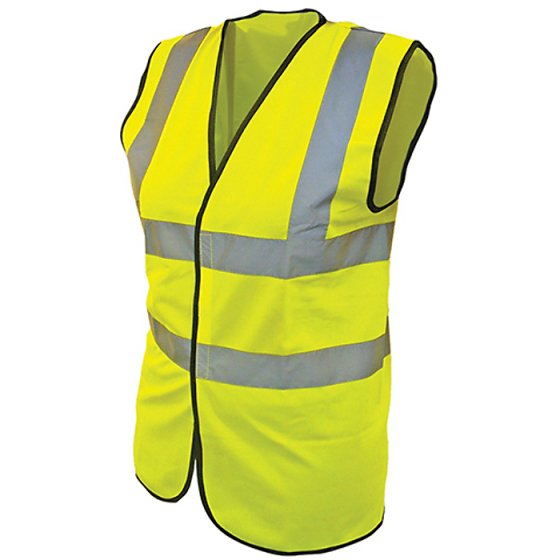 High-Visibility Yellow Waistcoat