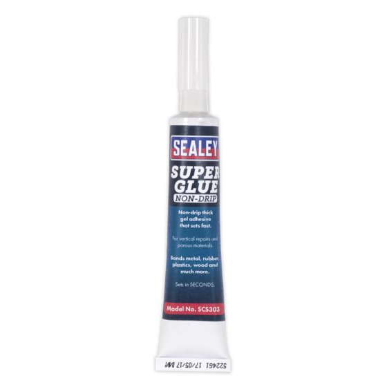 Super Glue Non-Drip Gel 20g Sealey Part No. SCS303S