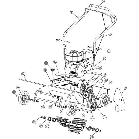 Chassis & Engine Assembly