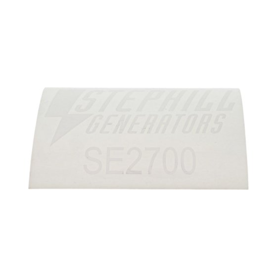 Decal for Stephill SE2700 Generators - OEM No. SE2700 DECAL