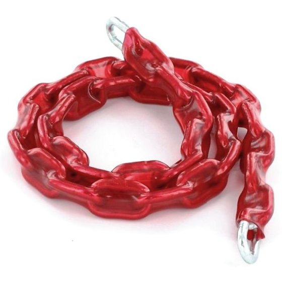 Security Chain In Red Thermo Sheath 10mm x 1500mm