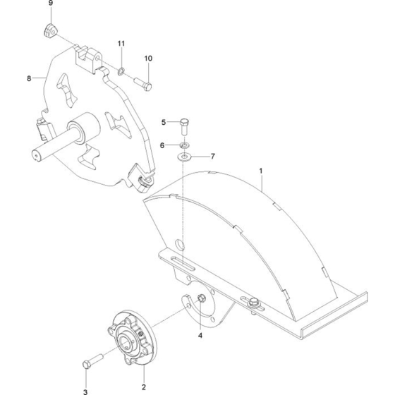 Cover and Teeth for SG13B