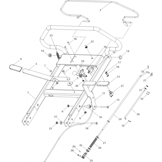 Handle and Controls Assembly