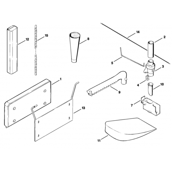 Extras for Stihl SG17, SG17L