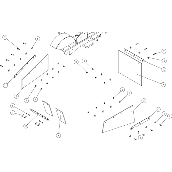 Chassis & Guards for SG30